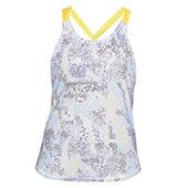 تاپ-ورزشی-زنانه-Under-Armour-Strappy-Printed-white