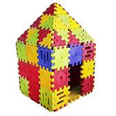 کلبه-بازی-کودک-مثلثی-Triangular-Puzzle-بسته-10-عددی