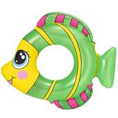 تیوپ-شنای-کودک-ماهی-سبز