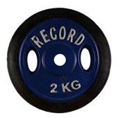 وزنه-صفحه-دمبل-دور-لاستیک-رکورد-2-کیلوگرم-یک-عدد