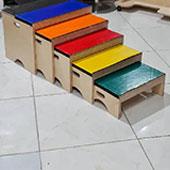 پله-چوبی-5-تکه-کشویی-کاردرمانی