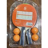 پک راکت و توپ پینگ پنگ