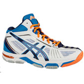 کفش-والیبال-آبی-نارنجی-asics-B300N
