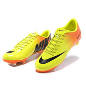 کفش-فوتبال-نارنجی-زرد-Nike-Mercurial