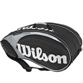 ساک-تنیس-Wilson-Black-silver-tour-9-Pack