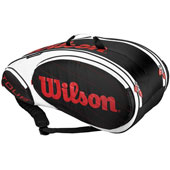ساک-تنیس-Wilson-Black-white-tour-9-pack