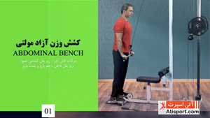 دستگاه بدنسازی کششی وزن آزاد چندکاره تن آسا H002